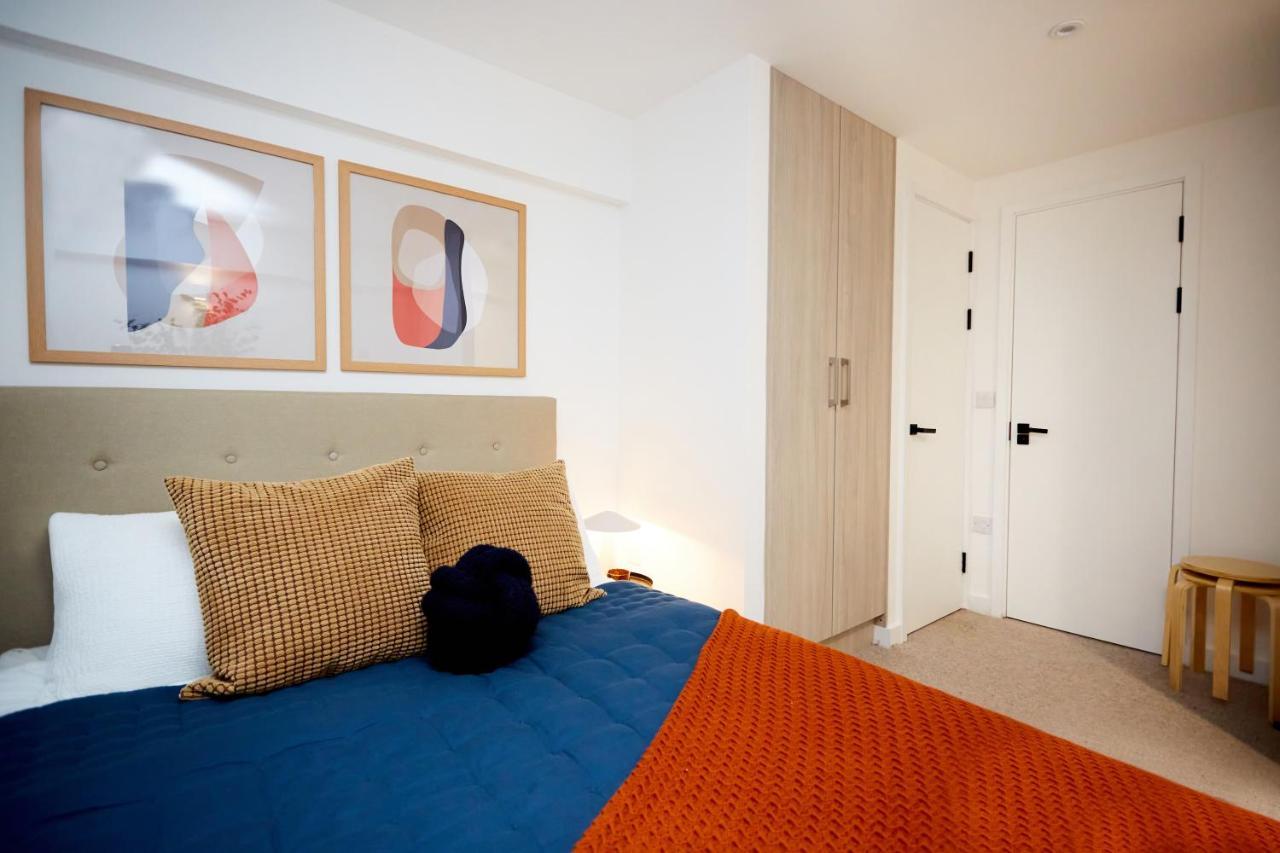 Luxury New Built Split-Level Flat With Rooftop Gardens Access Manchester Exteriör bild